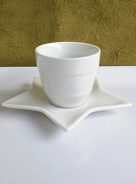 时尚简约陶瓷杯碟水杯茶杯咖啡杯家居家用下午茶套装喝水饮水杯子