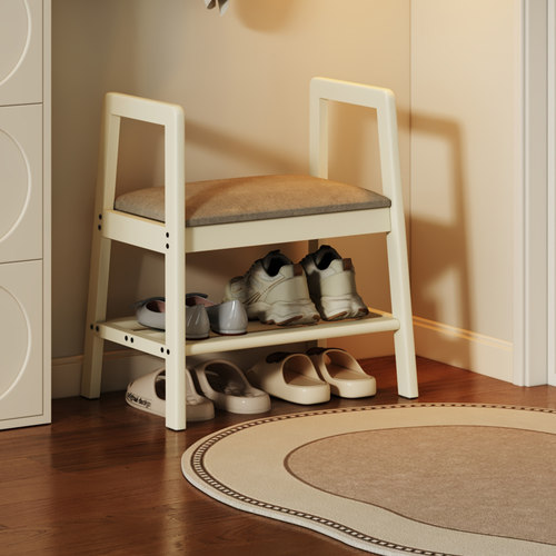 美冉家居老人换鞋凳实木