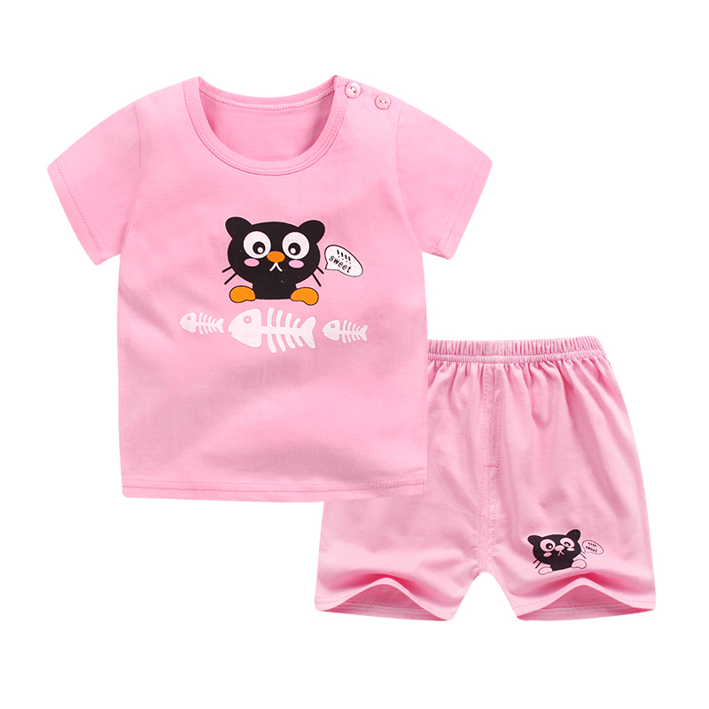 儿童短袖套装T恤短裤薄款纯棉男女童装宝宝短袖两件套婴儿夏季t恤|msdalam kategori Kanak-kanak/Bayi/Keluarga dipasang, menetapkan - dari Buy2taobao.com untuk memberikan perkhidmatan ejen Taobao profesional membeli
