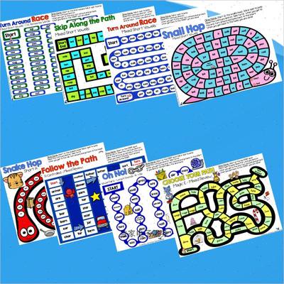 游戏飞行棋训练单词拼读发音词族高频词sightwords习自然英语桌游