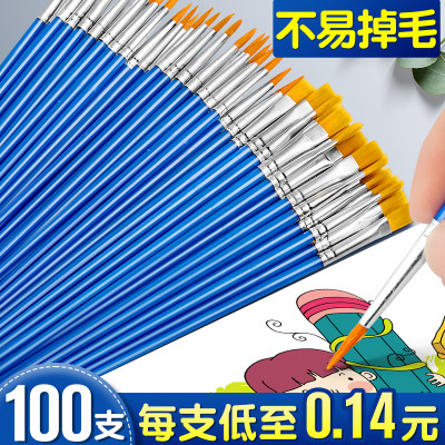 100支尖头勾线笔每支低至0.13元