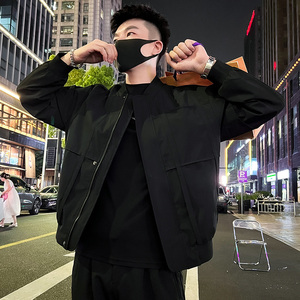 JK01-P98控138春秋季潮牌时尚棒球服外套2025新款男装上潮流痞帅图片