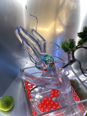 southeast原创设计缠绕戒指钛钢