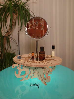 原创设计托盘收纳托盘桌面装饰