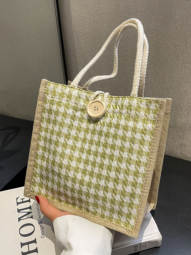 ins手提袋外出手拎饭盒便当包包