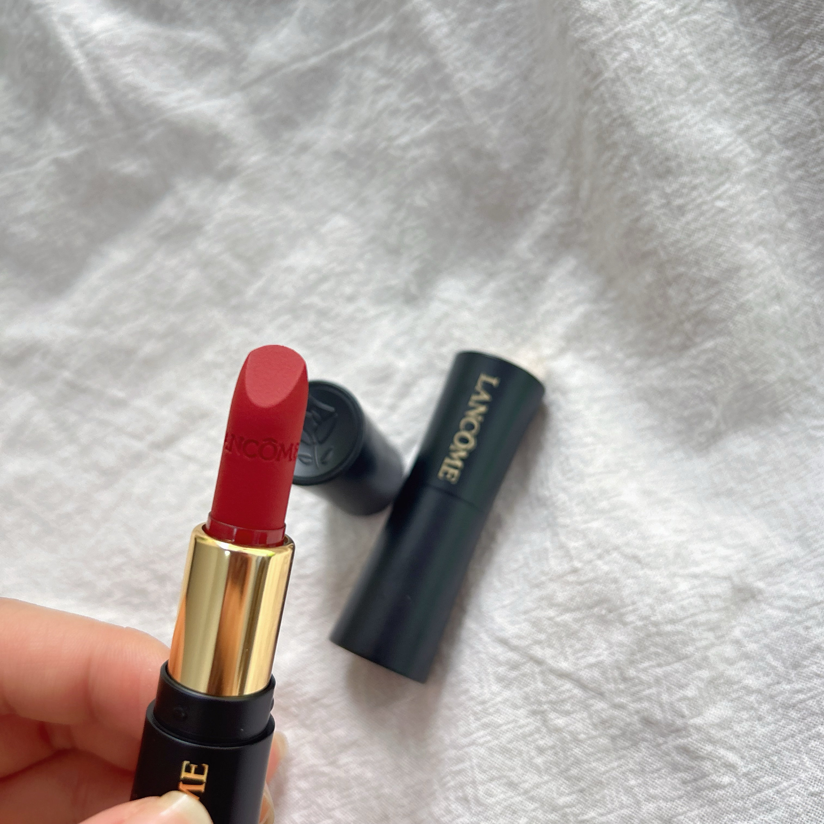 稀有小样！兰蔻新款小蛮腰菁纯柔润丝缎哑光口红196～1.6g 礼包拆