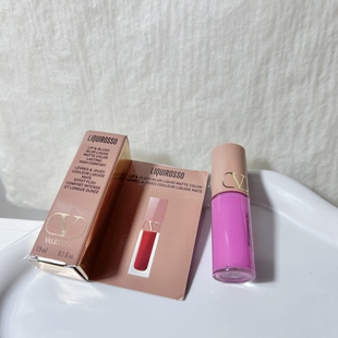 华伦天/奴Liquirosso 2 in 1  哑光唇釉腮红302R 3.9ml小样朋克粉