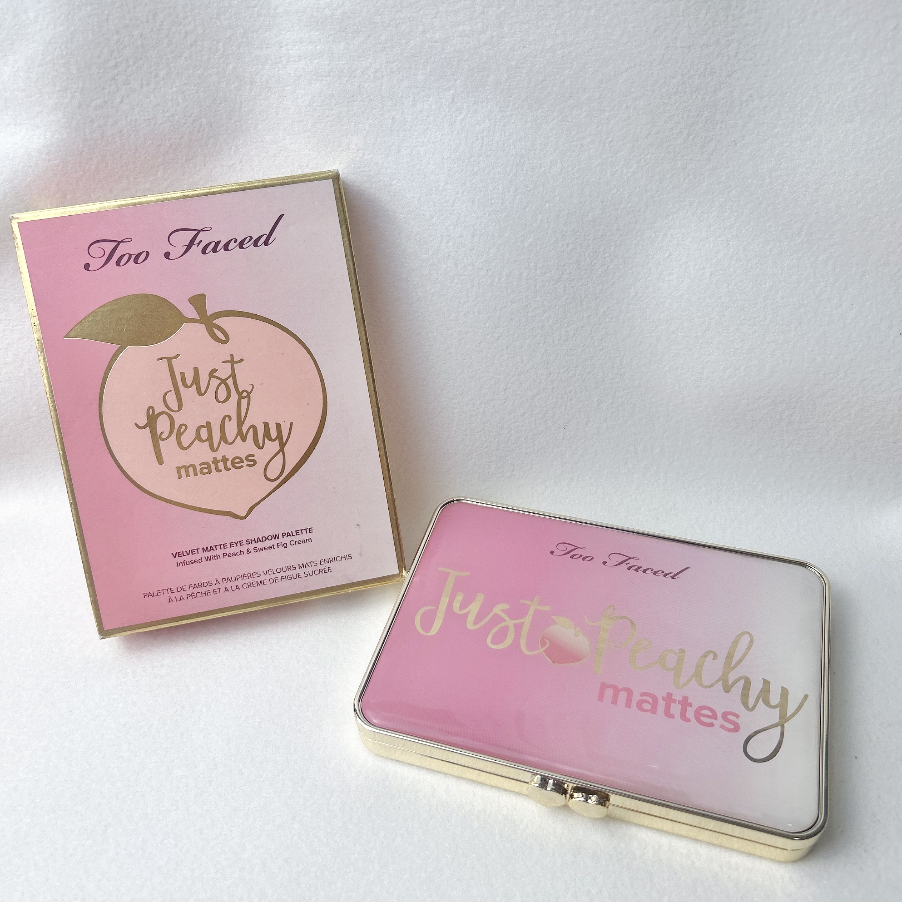 清仓 too faced 12色全哑光蜜桃盘桃子盘眼影盘 18年生产介意勿拍