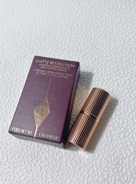豆沙红CT 口红 Charlotte Tilbury#Pillow Talk2.Medium 小样1.1g