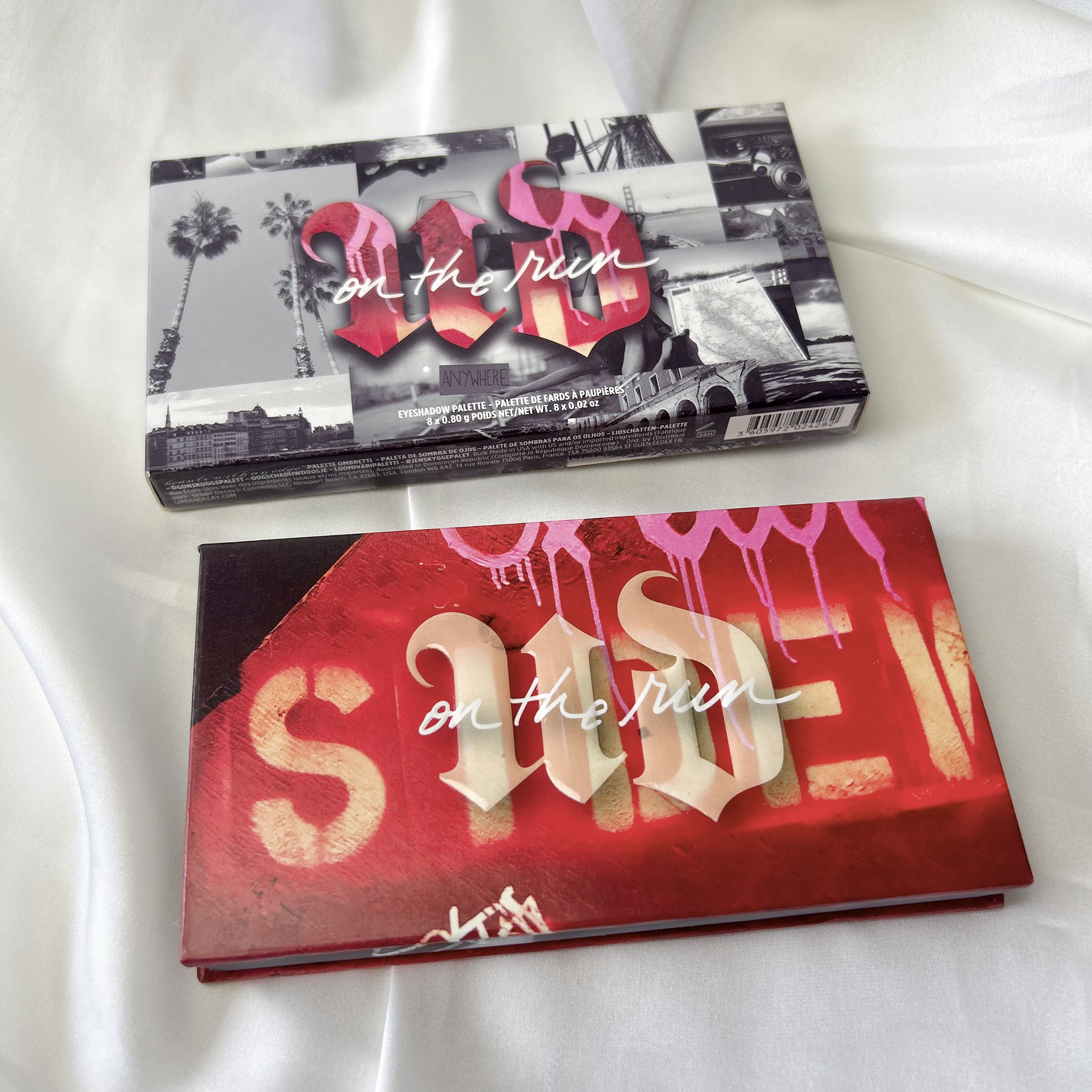 衰败城市Urban Decay/UD On The Run/Shortcut 八色眼影盘 19年产