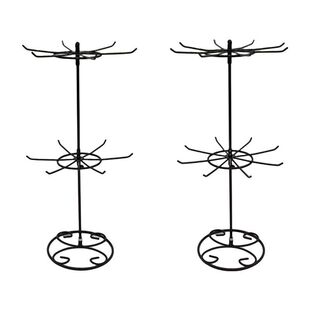 柜台旋转钥匙扣手机挂件小饰品唇膏手链串饰品首饰桌面展示勾架子
