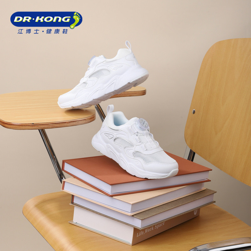 Dr.Kong����ʿͯЬ2026�����¿���ť����Ů͸����ɫ��ͯ�˶�Ь