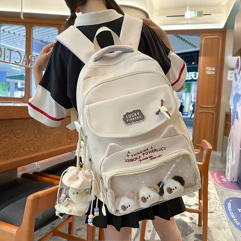 日系二次元痛包百搭双肩背