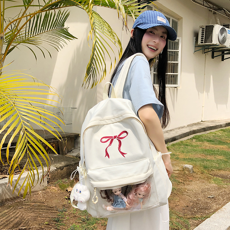 2025新款小清新复古双肩背包