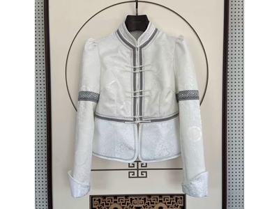 春秋高端蒙古服装女民族小香风蒙古族上衣新款日常生活装热卖