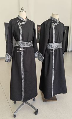 蒙古袍日常款男女同款情侣装民族风舞台表演出服