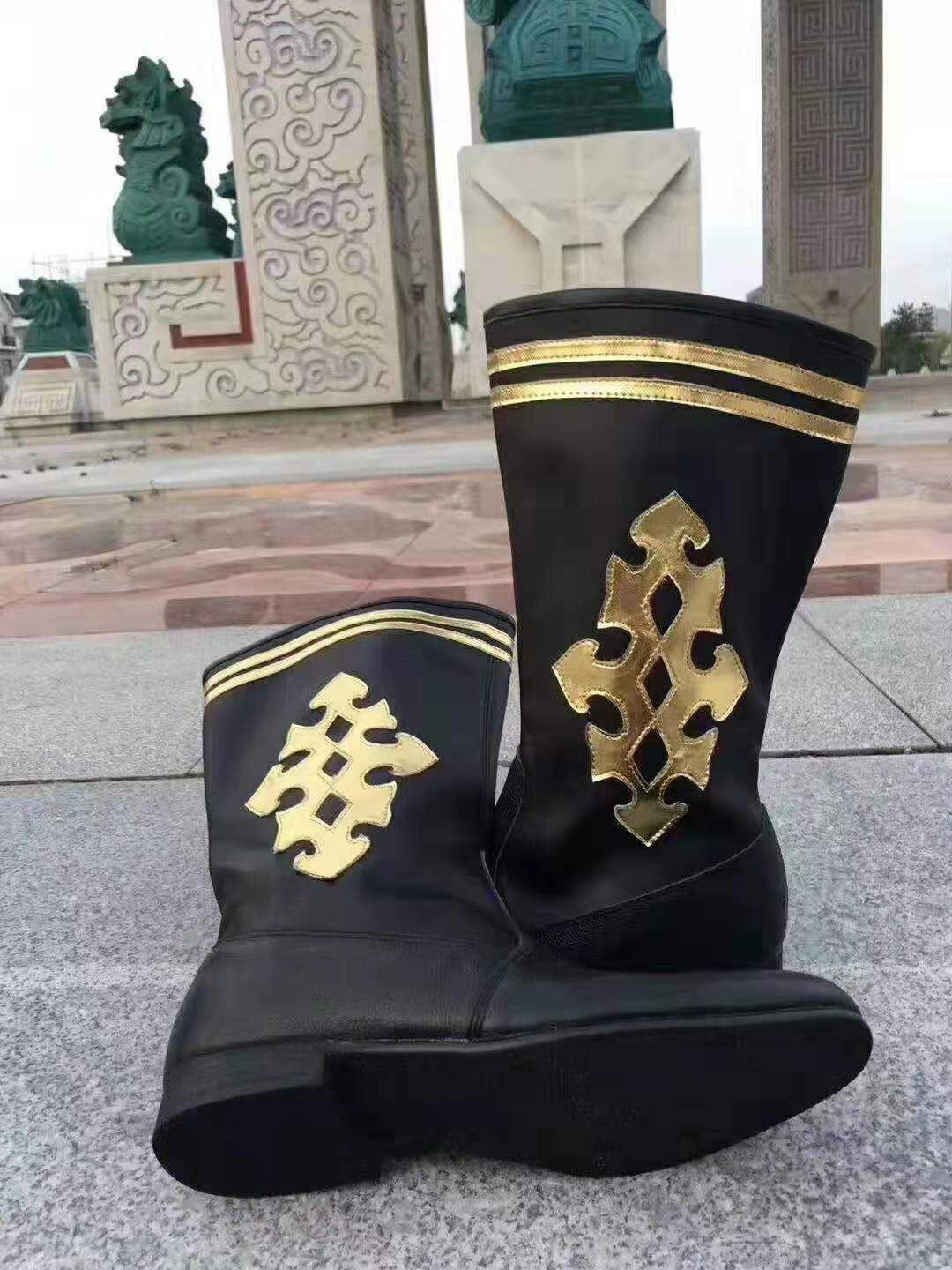 手工其他男士蒙古皮靴民族风