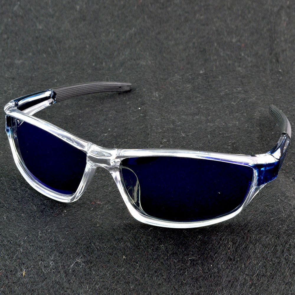 美国品牌Clara Vida专业骑行路亚偏光蓝炫彩太阳镜风镜