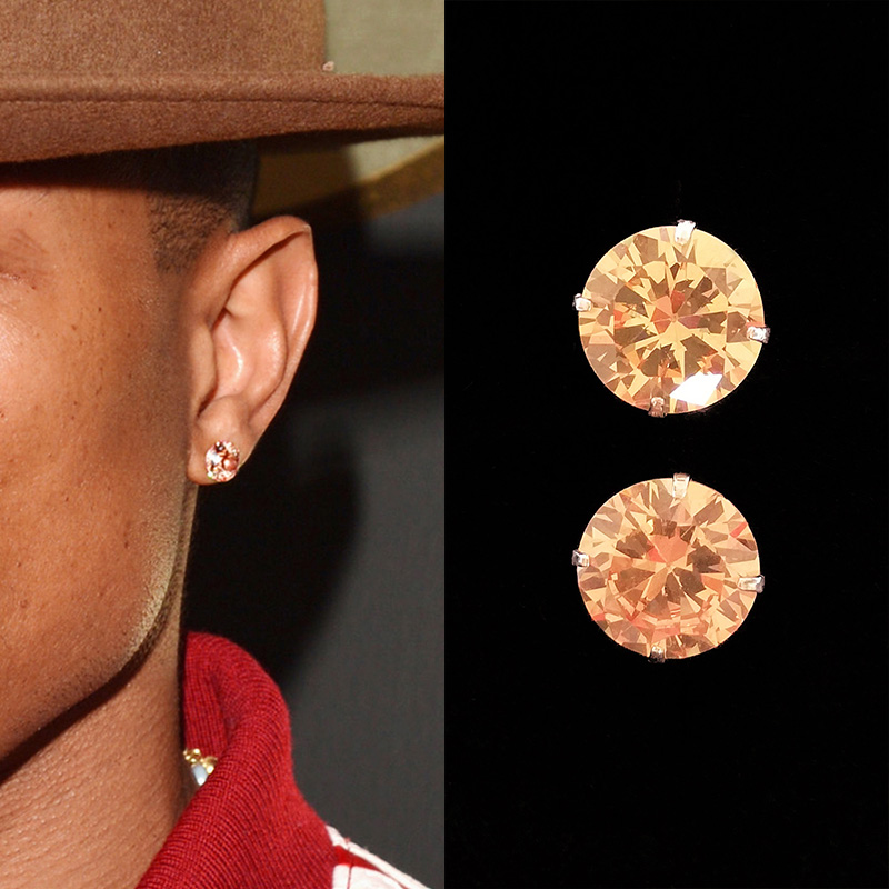 复古男女嘻哈欧美hiphop街舞耳钉