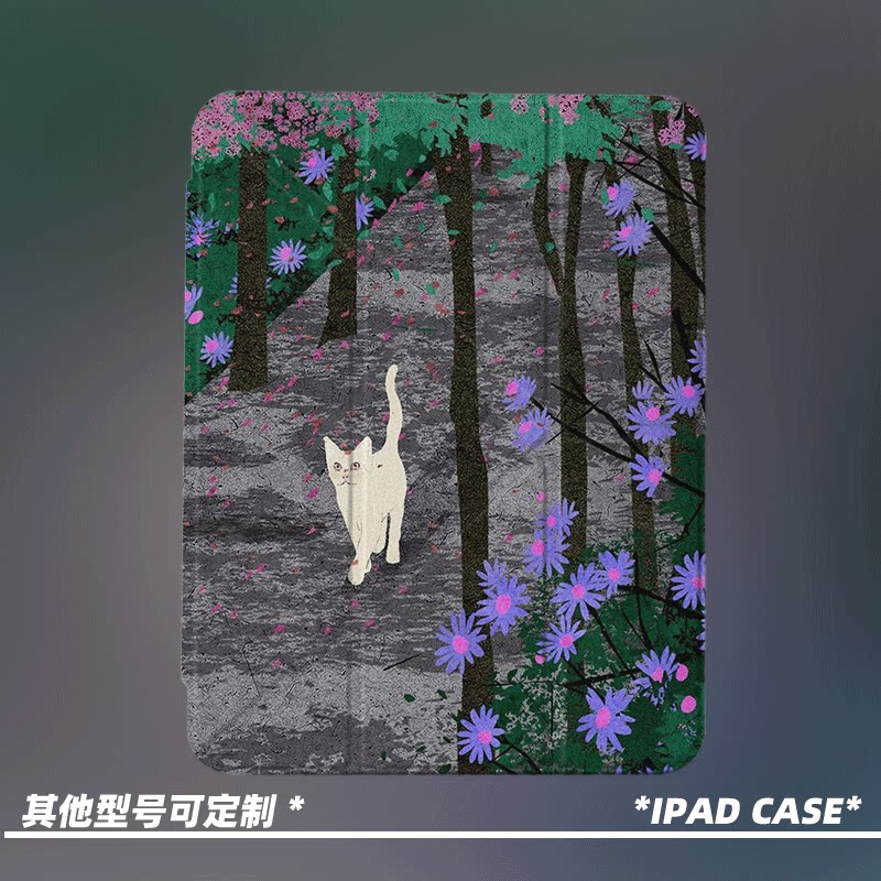 [防弯]油画小猫咪ipad壳
