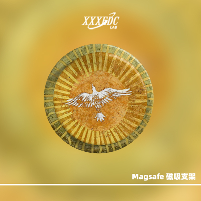 原创金乌鸟Magsafe磁吸手机壳气囊支架适用苹果吸附伸缩磨砂拆卸