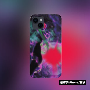 原创小众未来感艺术暗黑风走向光明iPhone14pro菲林手机壳11/12/12pro/苹果13pro/14promax保护套/适用华为