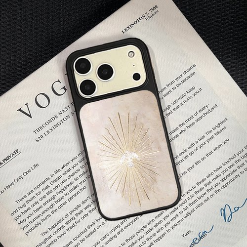 xxxedc原创小众高级感飞鸟图腾大孔磨砂手机壳iPhone17promax苹果16pro软壳15p/i14软边air晶瓷