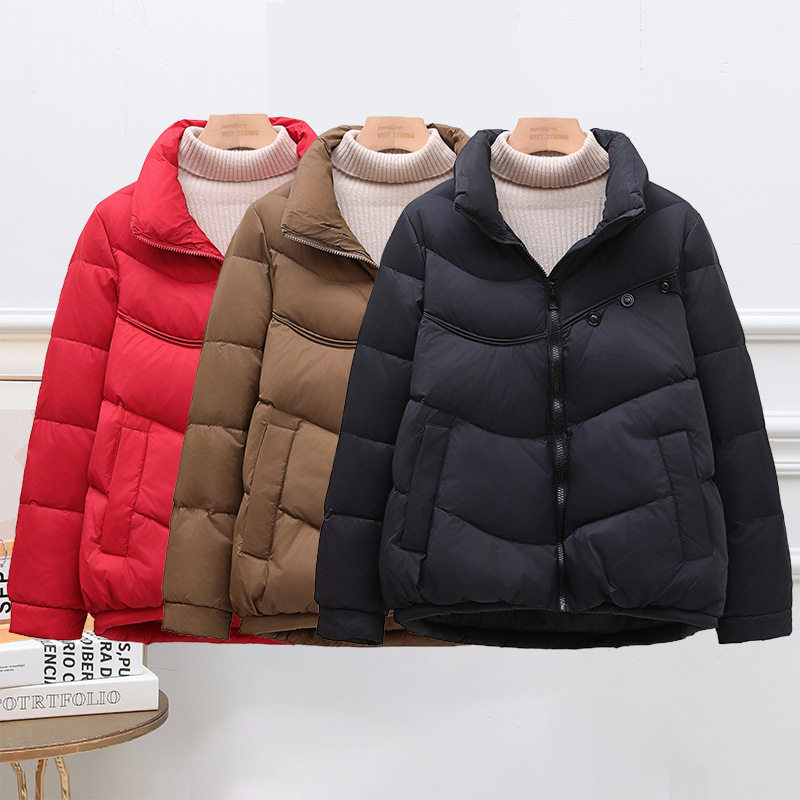 轻薄羽绒服女短款冬季新款韩版宽羽绒服