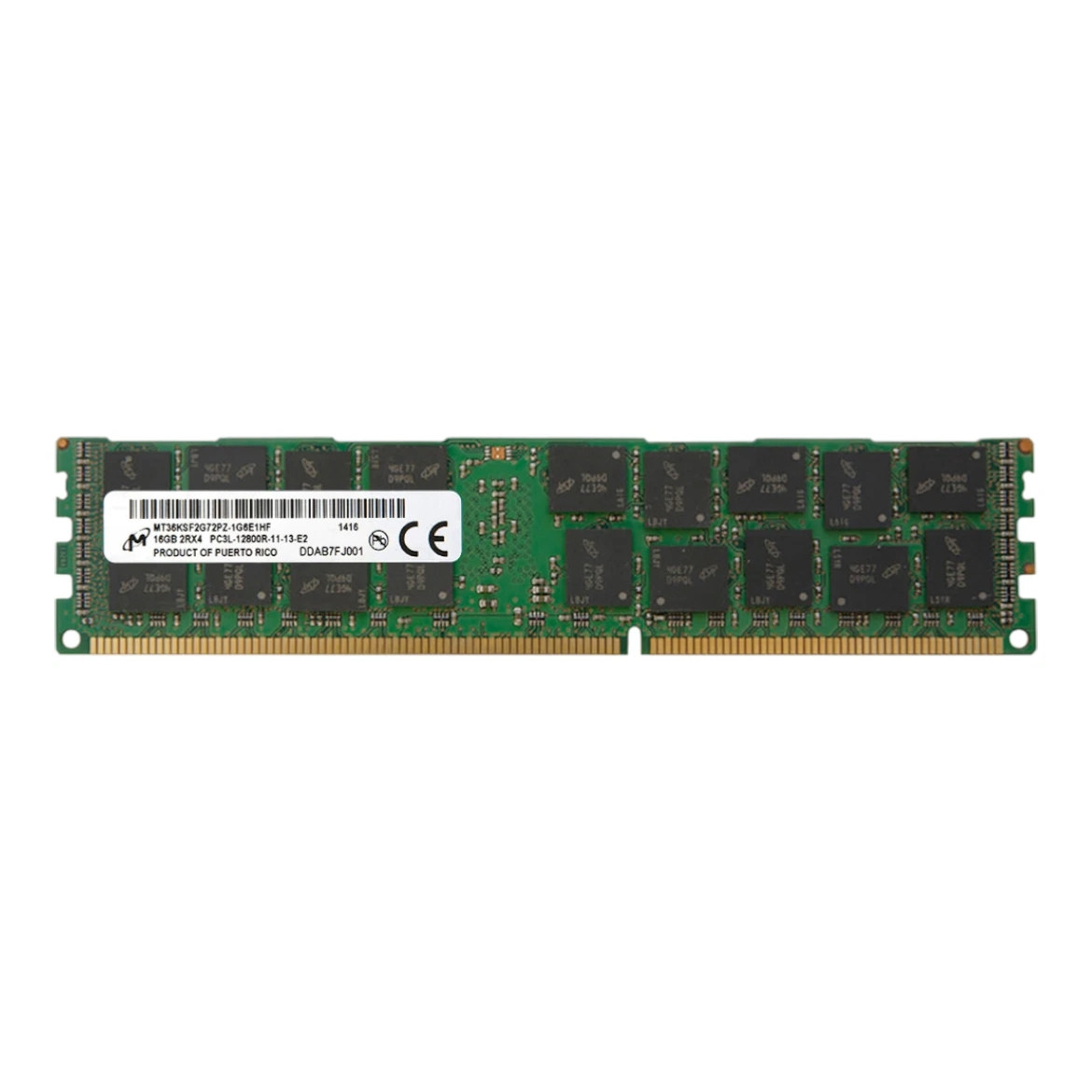 镁光16G DDR3L 1600MHz ECC REG MT36KSF2G72PZ-1G6E1服务器内存