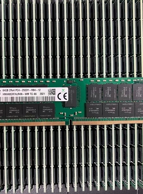 SK/海力士 64G 2RX4 PC4-2933Y-R HMAA8GR7AJR4N-WM 服务器内存