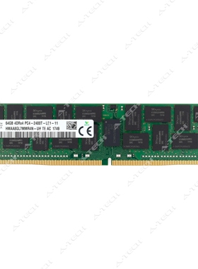 SK海力士64G 4DRX4 PC4-2400T LRDIMM ECC 内存 HMAA8GL7MMR4N-UH