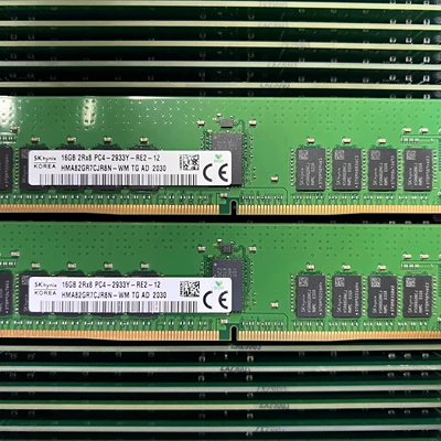 SK海力士现代16G 2RX8 PC4-2933Y ECC REG HMA82GR7CJR8N-WM 内存