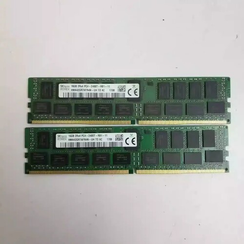 SK海力士 HMA42GR7AFR4N-UH 16G DDR4 2RX4 PC4-2400T服务器内存