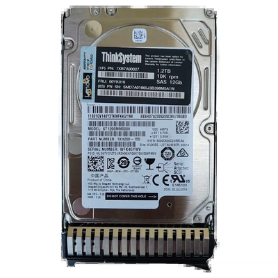 联想7XB7A00027 00YK016 1.2T 10K SAS 2.5 12gb 1.2TB SR650硬盘