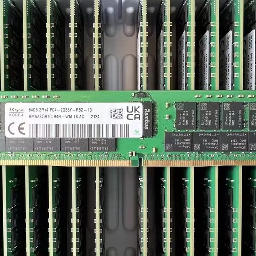 海力士/SK 64G 2RX4 PC4 2933RECC HMAA8GR7CJR4N-WM服务器内存