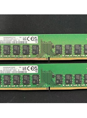 三星 M391A2K43DB1-CWE 16G 2RX8 DDR4 3200服务器内存UDIMM ECC
