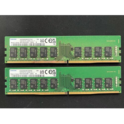 三星 M391A2K43DB1-CWE 16G 2RX8 DDR4 3200 纯ECC 服务器内存条