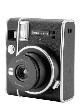 富士mini40黑色 INSTAX立拍立得 mini40 一次成像相机