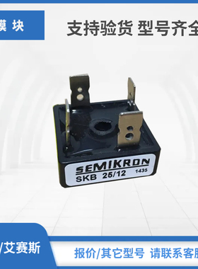 SKB25/01 SKB25/02 SKB25/04 SKB25/06西门康SEMIKRON整流桥模块
