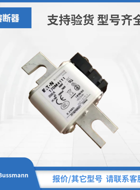 现货巴斯曼Bussmann熔断器170M4115 170M4116 170M4117 170M4118