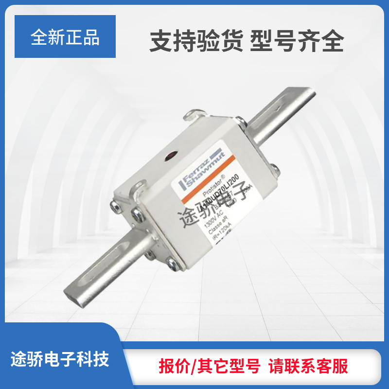 罗兰美尔森熔断器W300652/A130UD70LI063 X300653/A130UD70LI080