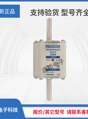 议价美尔森Q223735/NH2GG40V400 R223736/NH3GG40V250全新熔断器