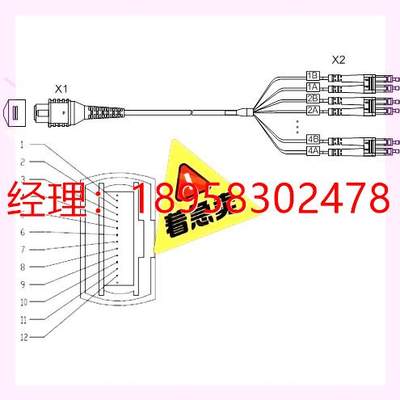 SS-OP-MPO12-4*DLC-M-5全新