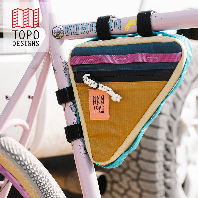 TopoDesigns bike bag单车上管梁包便携收纳防水手机三角自行车包