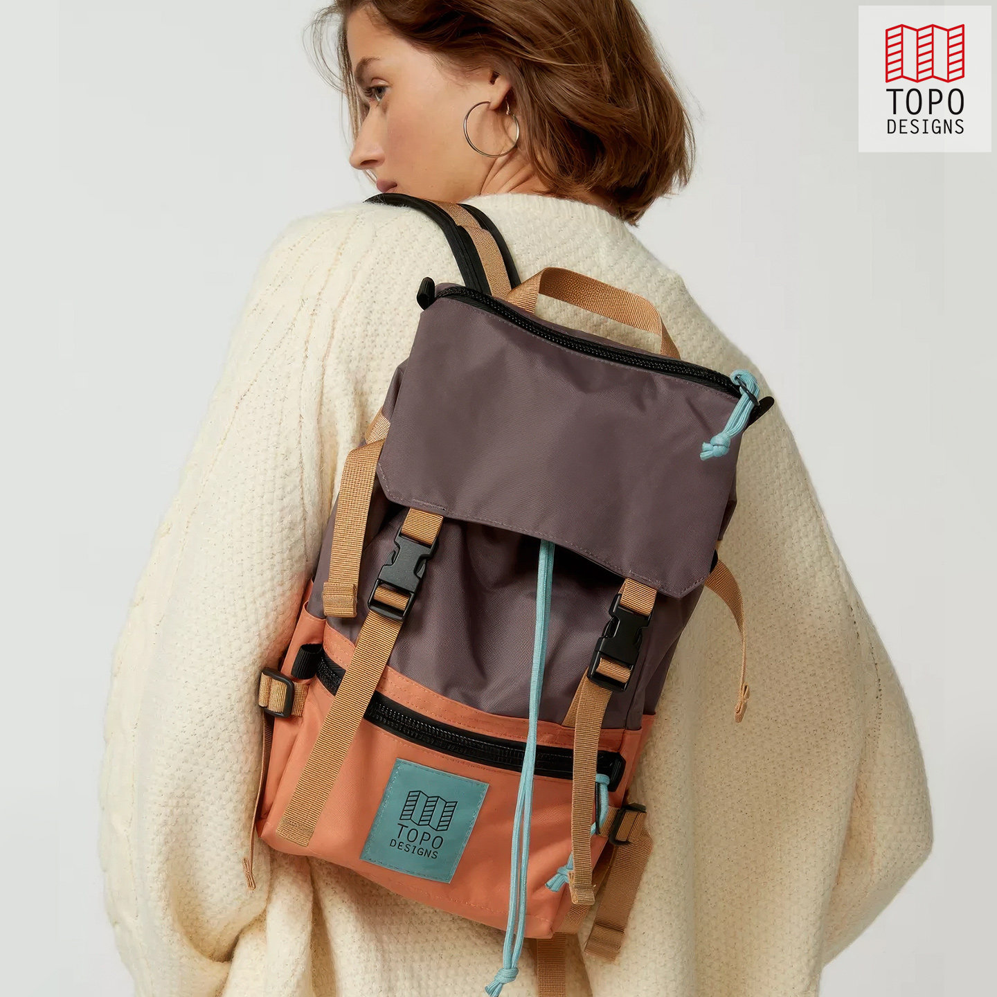 TOPODESIGNS户外旅行双肩背包