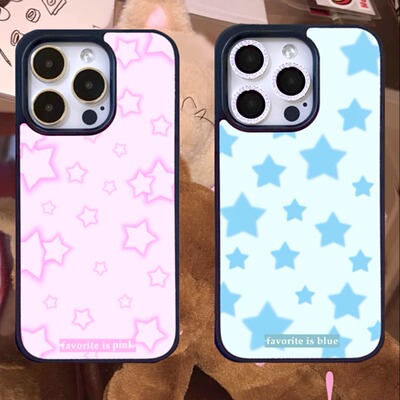 星星15promax银边简约ins手机壳