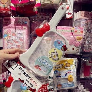 现货日本Kitty厨余湿垃圾沥水洗碗池剩菜剩饭浴缸头发打捞过滤网