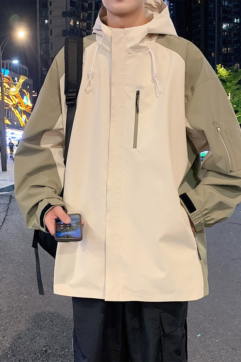 现货冲锋衣男女户外防风防水夹克外套潮牌登山服A321-J7839-P70,男装夹克,电商A321