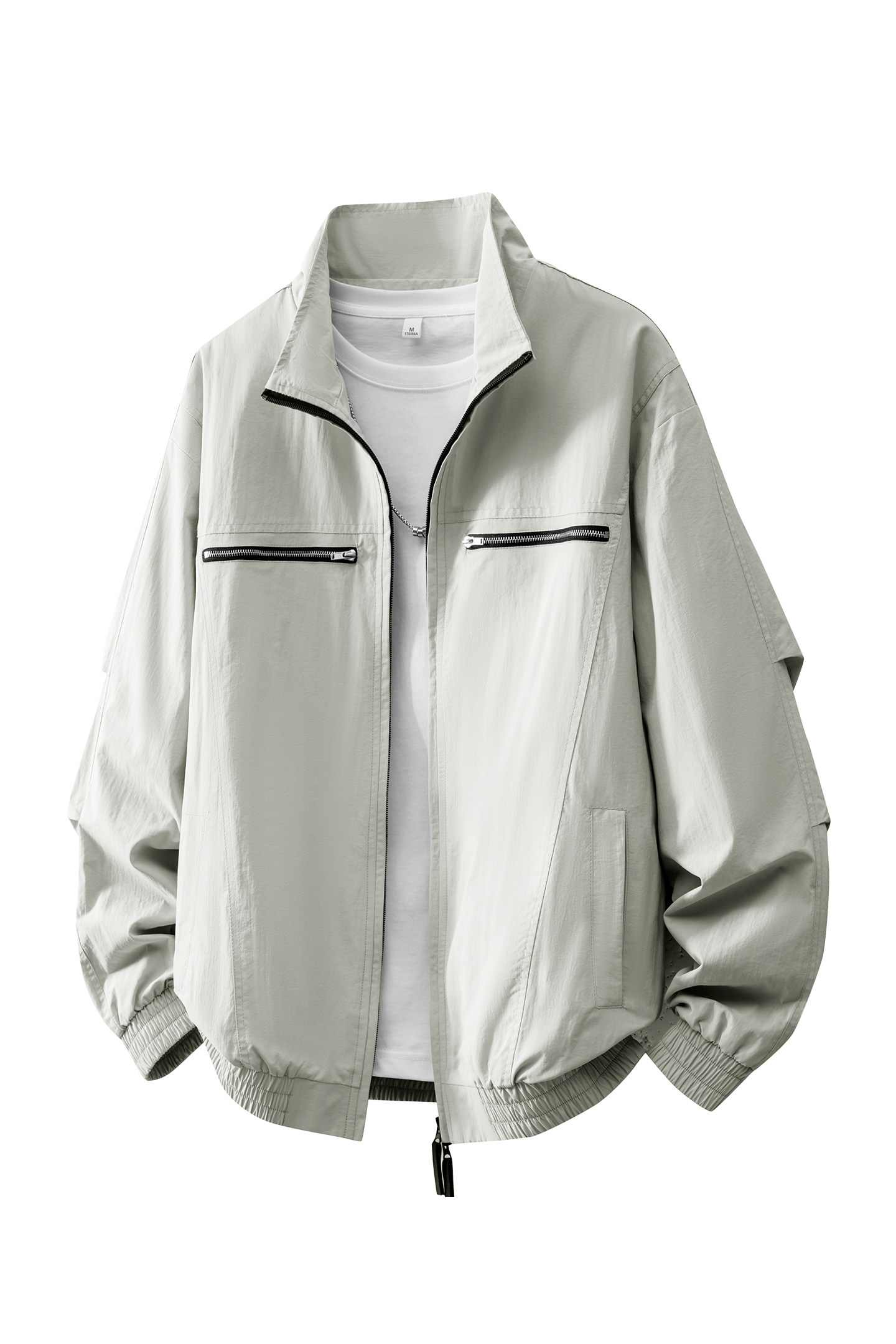 春秋立领纯色夹克休闲百搭棒球服外套A321-J060-P78  控118图片