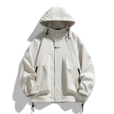 现货冲锋衣外套男春秋户外防水工装夹克登山服A321-J745-P65，男装夹克，电商A321